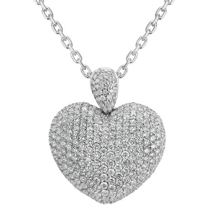 Diamond pendant Heart Brilliance