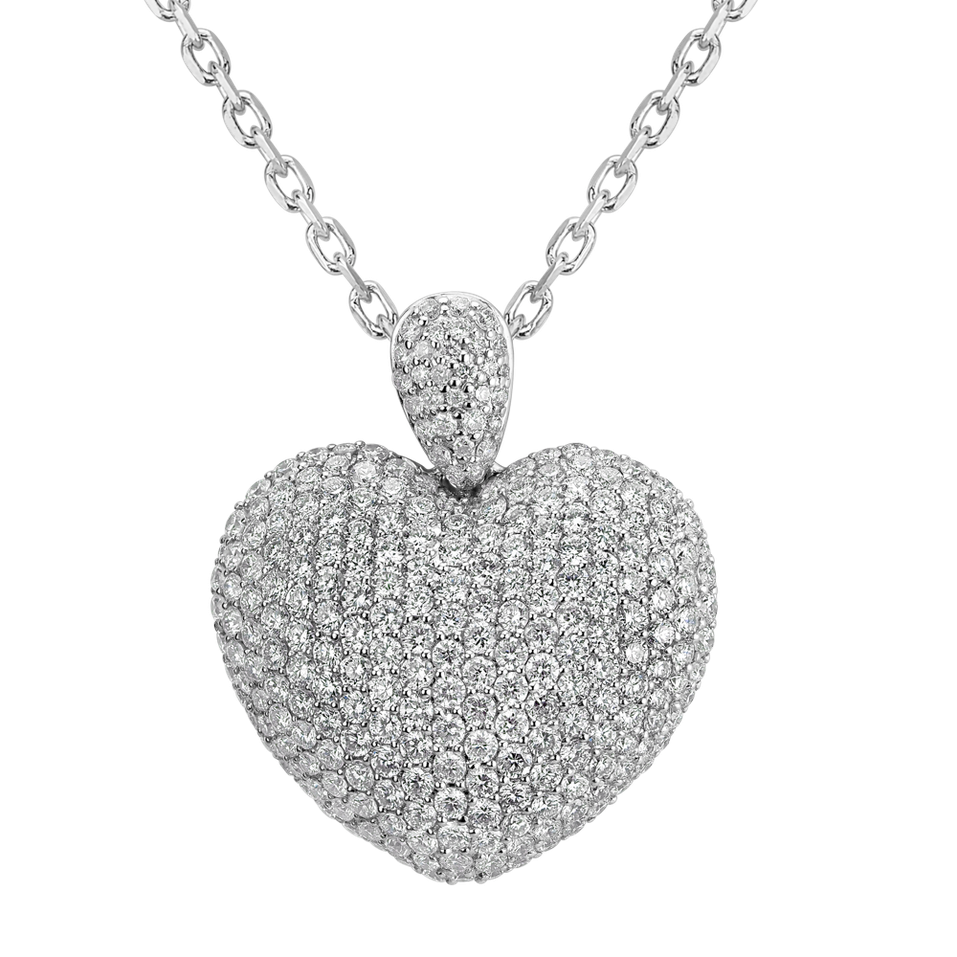 Diamond pendant Heart Brilliance