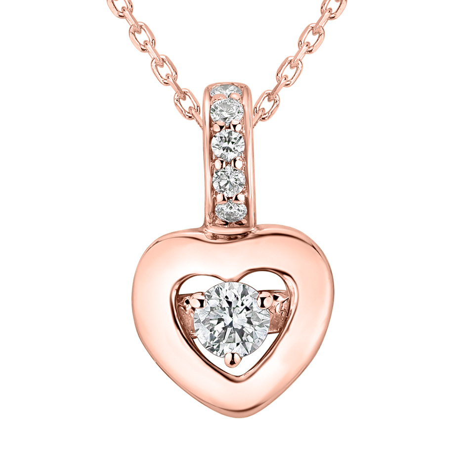 Diamond pendant Petite Heart