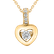 Diamond pendant Petite Heart2