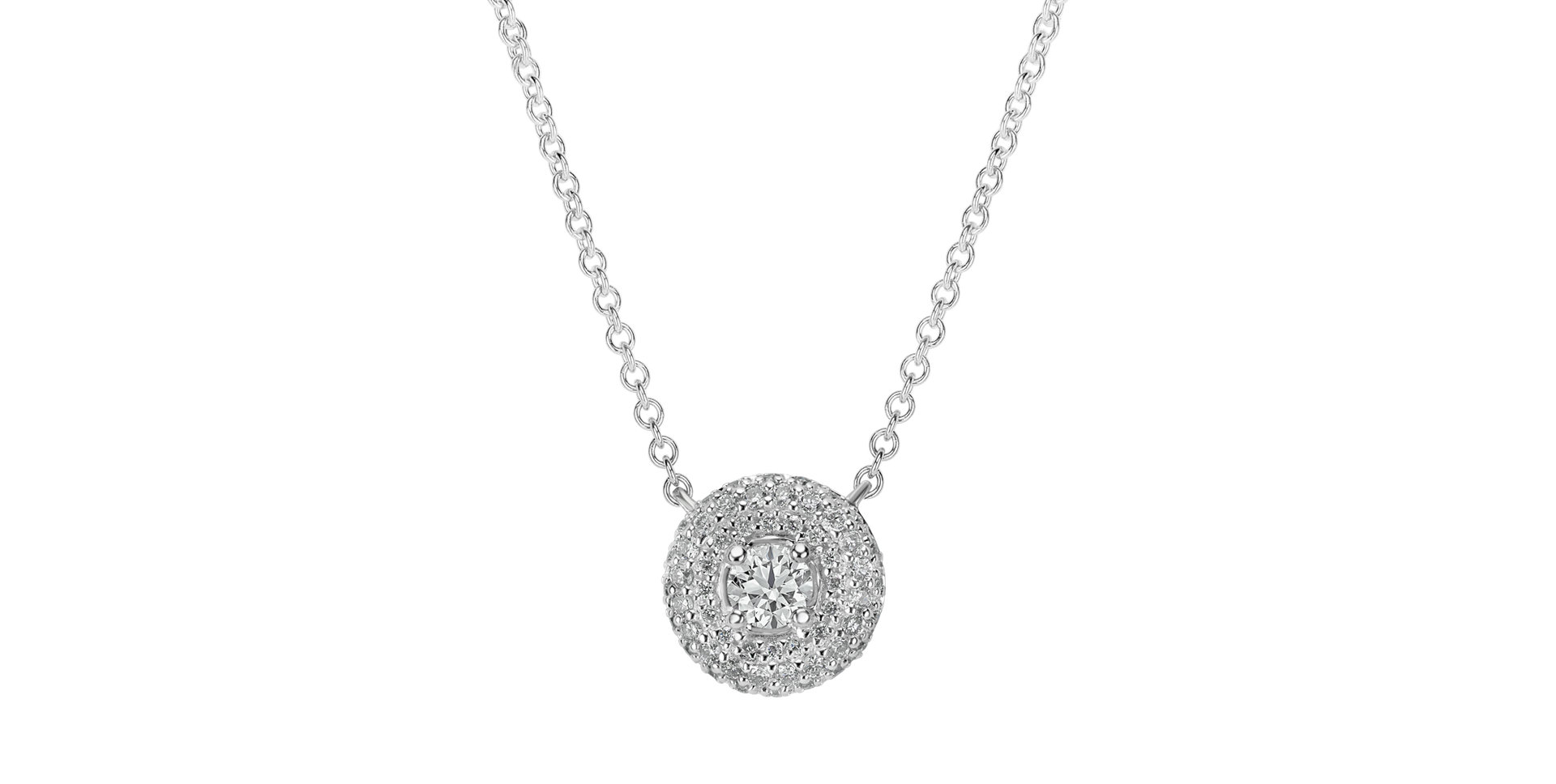 Diamond necklace Sparkling Eye