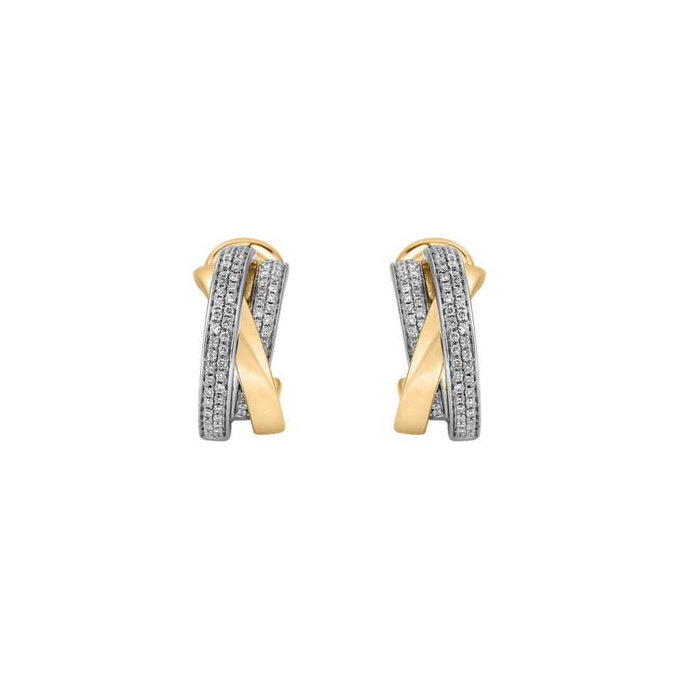 Diamond earrings Miracle Labyrinth