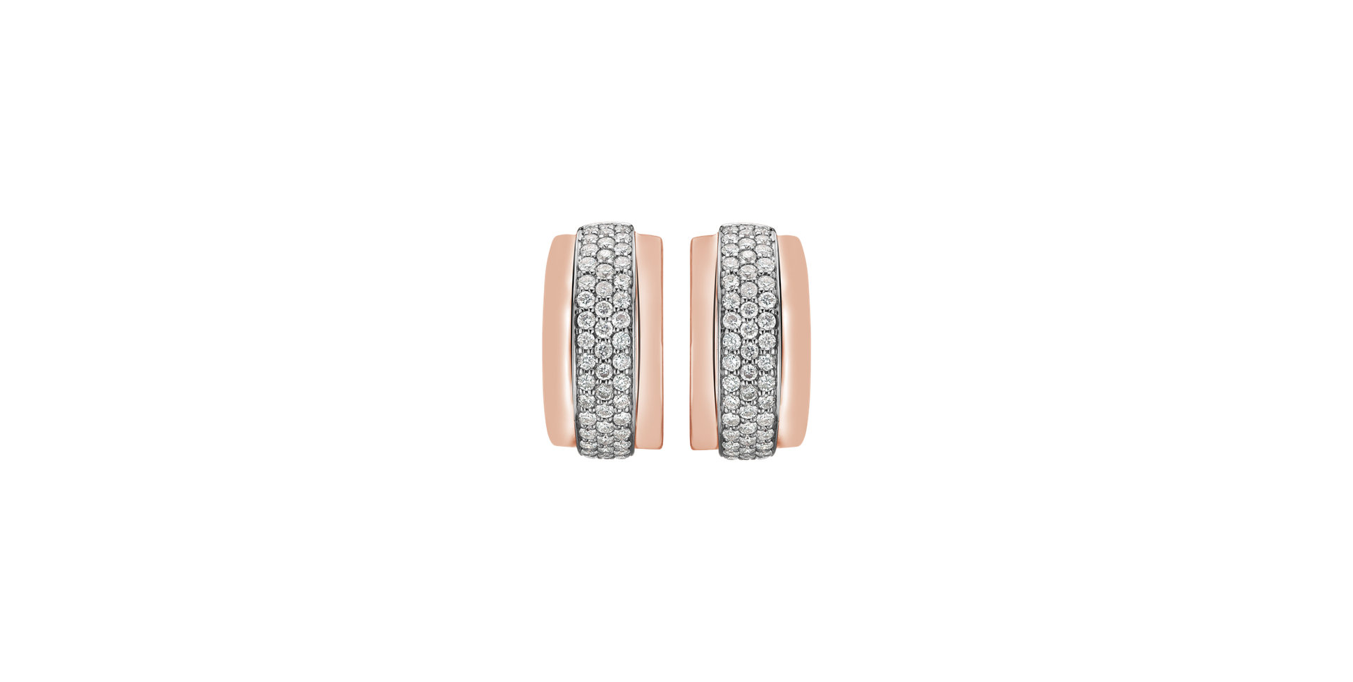 Diamond earrings Snowfire