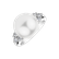 Diamond ring with Pearl Nautical Desire2