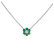 Diamond necklace with Emerald Shiny Constellation2