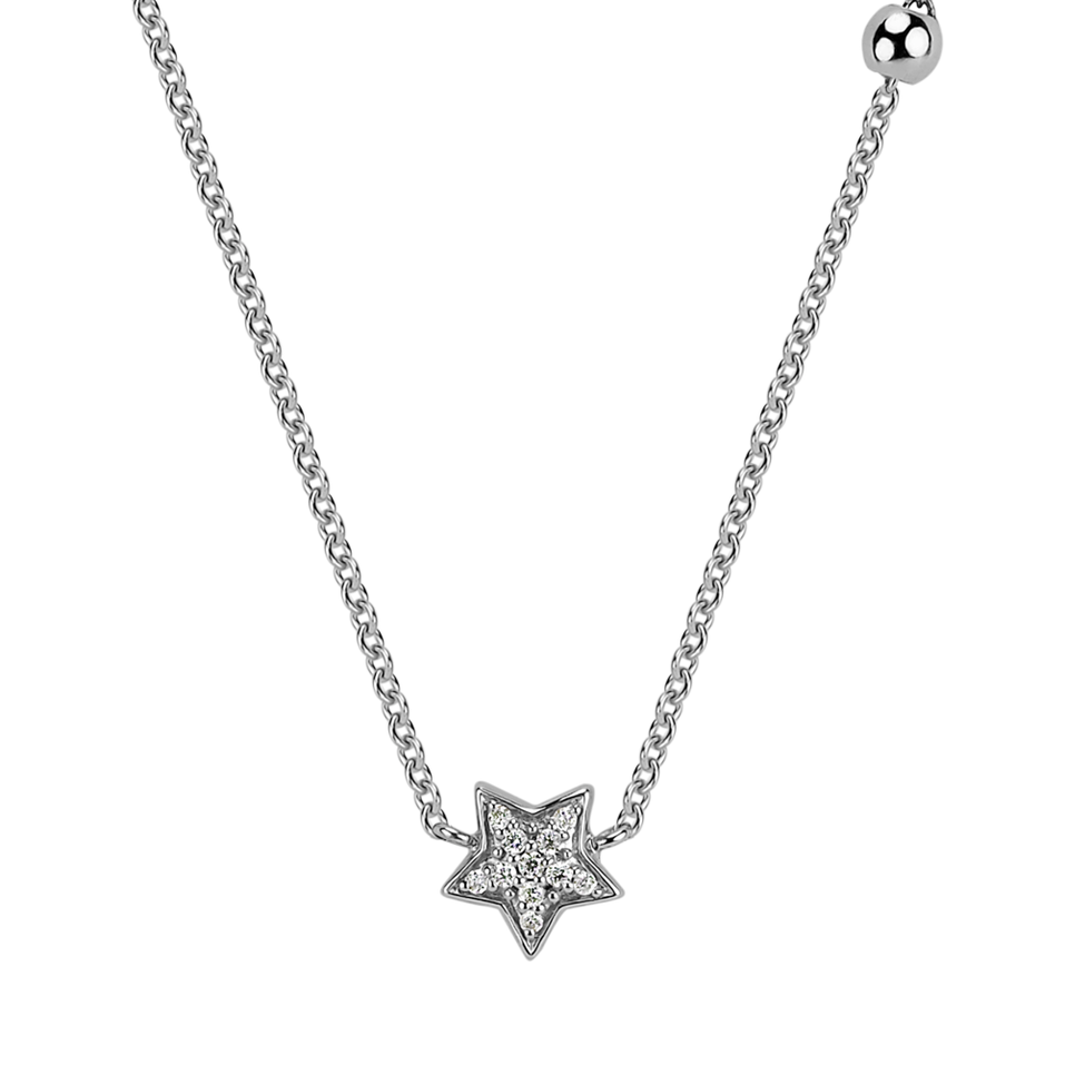 Diamond necklace Star Waterfall