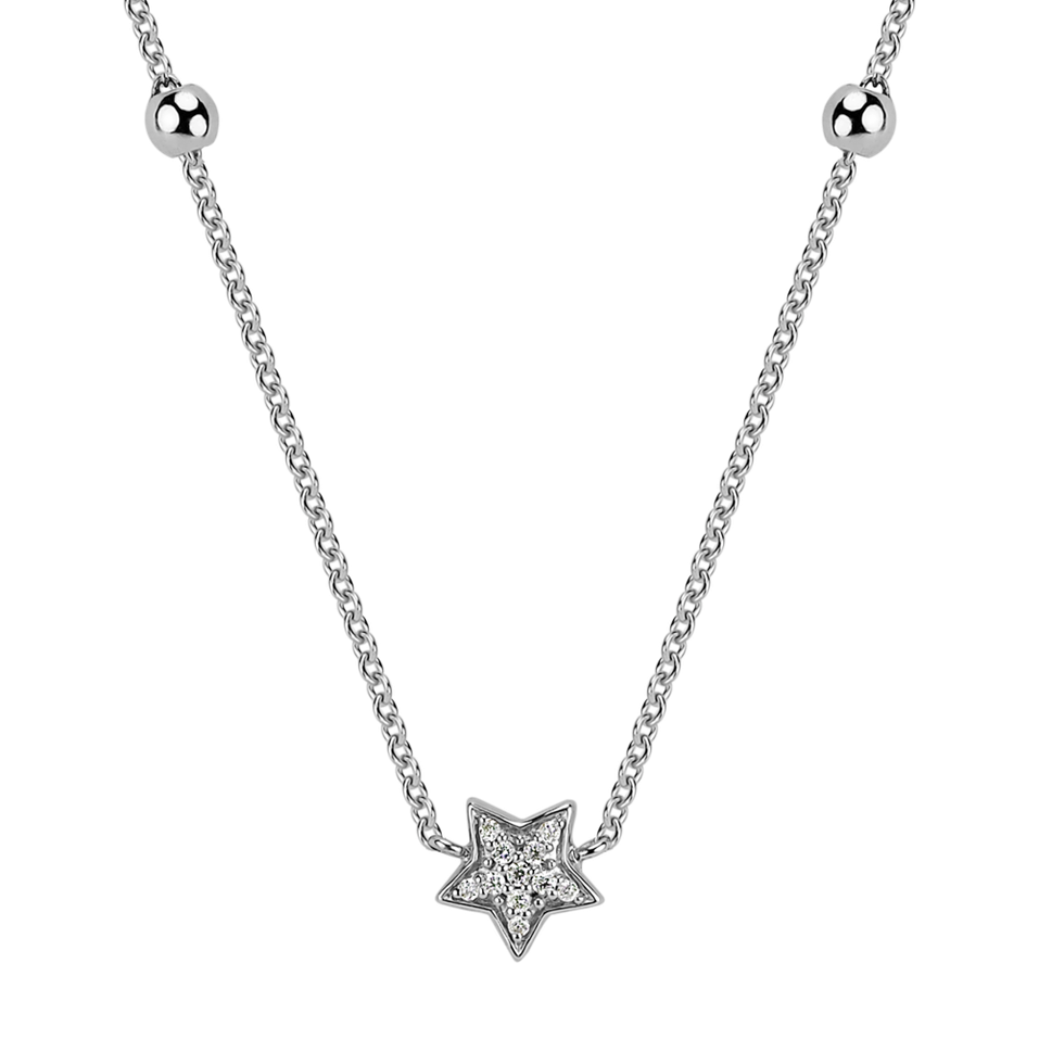 Diamond necklace Star Waterfall