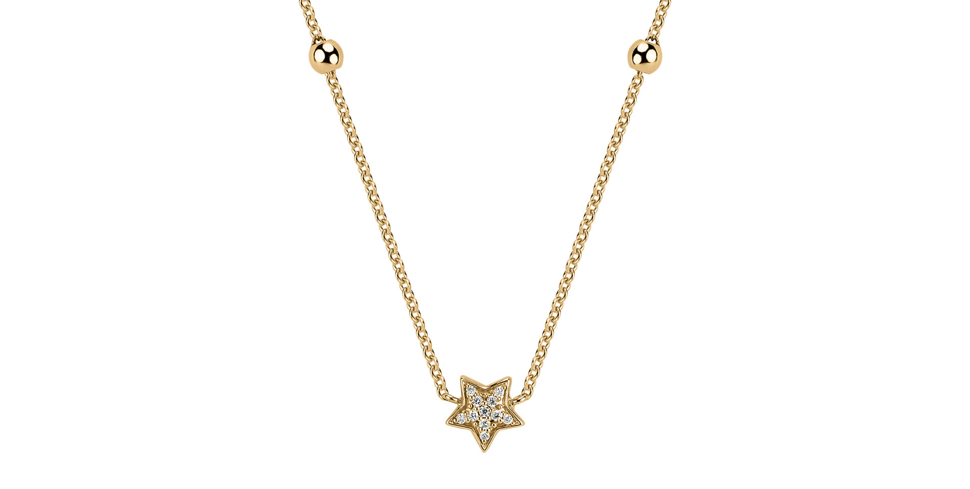 Diamond necklace Star Waterfall