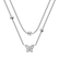 Diamond necklace Magic Butterfly2