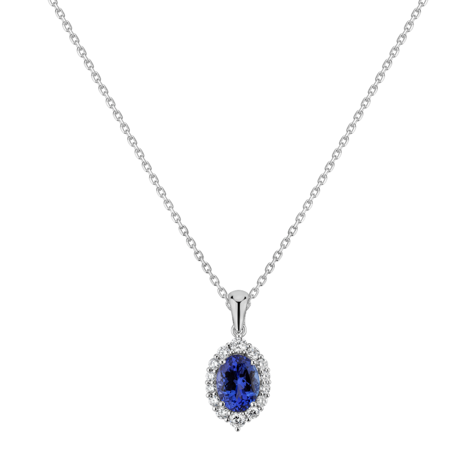 Diamond pendant with Tanzanite Secret Countess