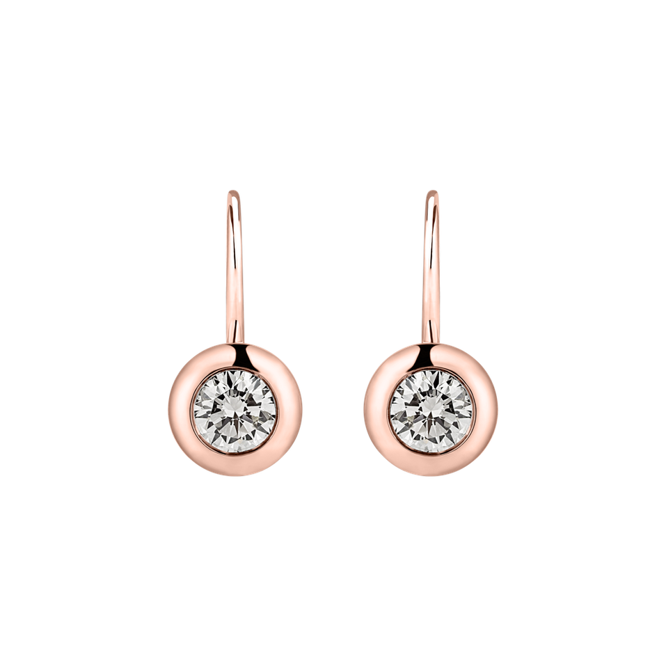Diamond earrings Sparkling Drops