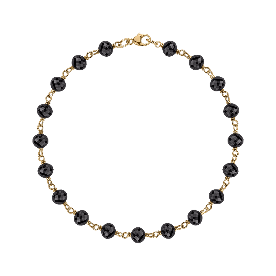 Bracelet with black diamonds Dark Melody