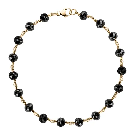 Bracelet with black diamonds Dark Melody