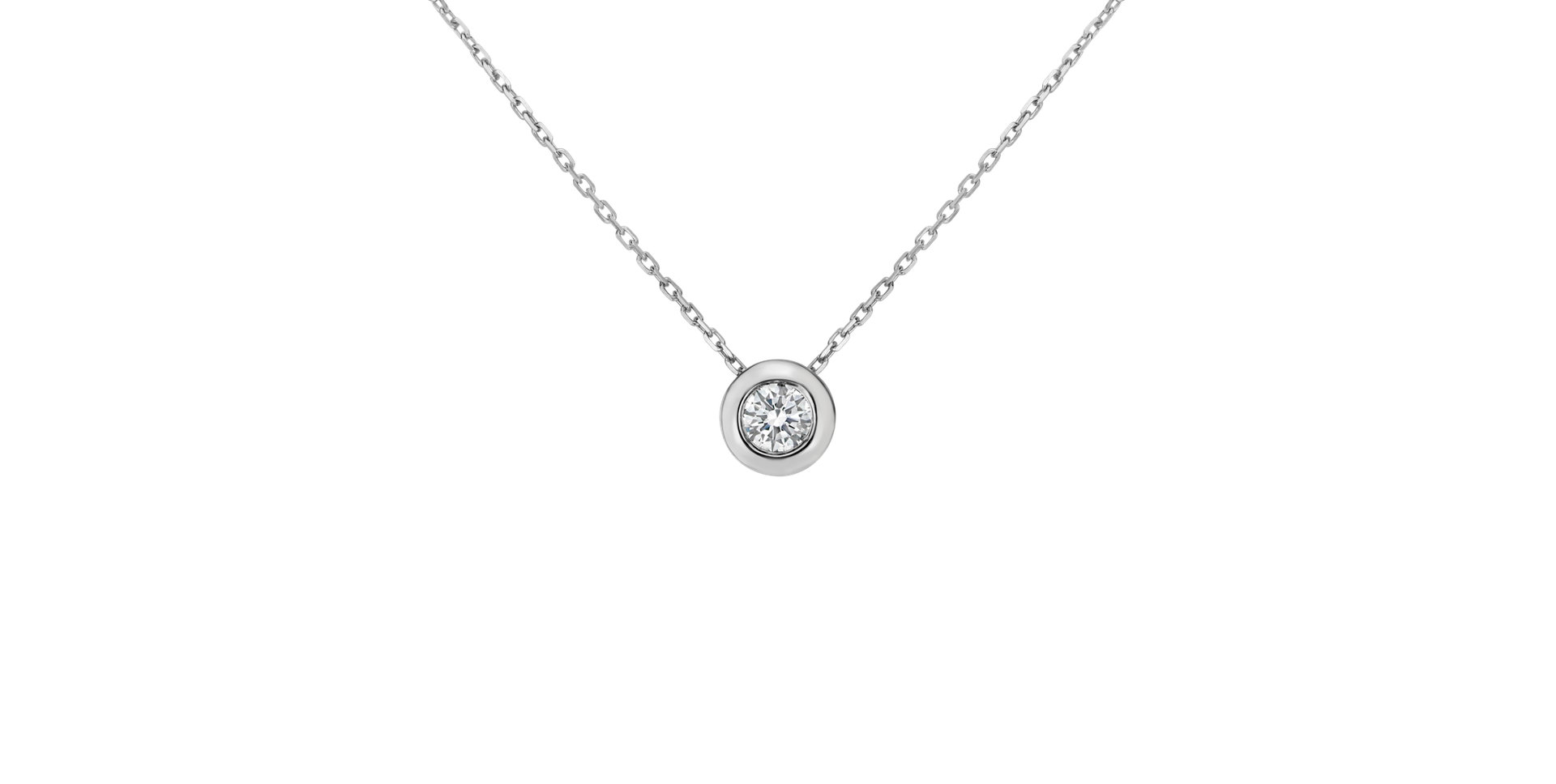 Diamond necklace Shiny Moon