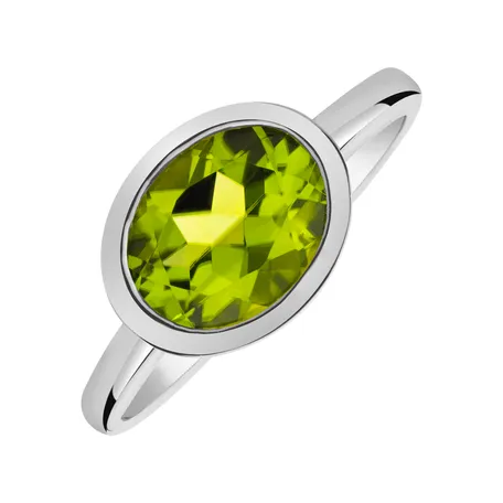 Ring with Peridot Bonbon