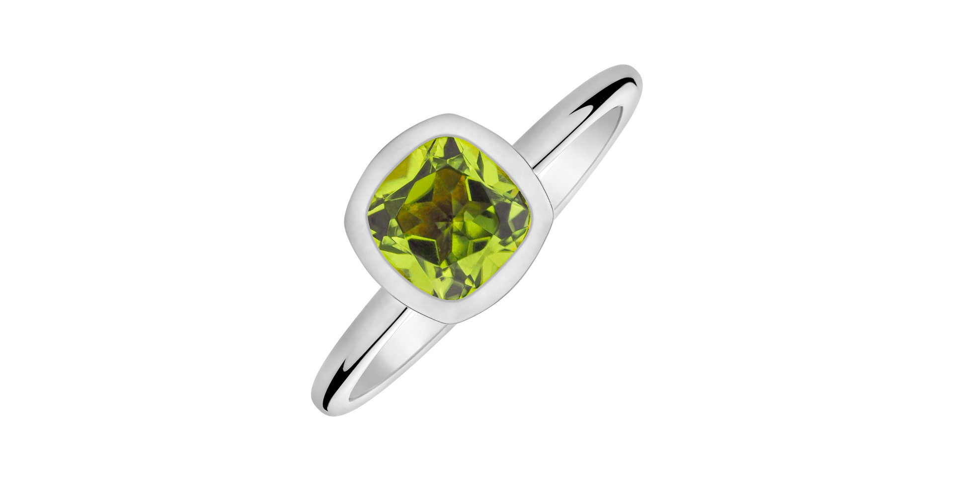 Ring with Peridot Bonbon