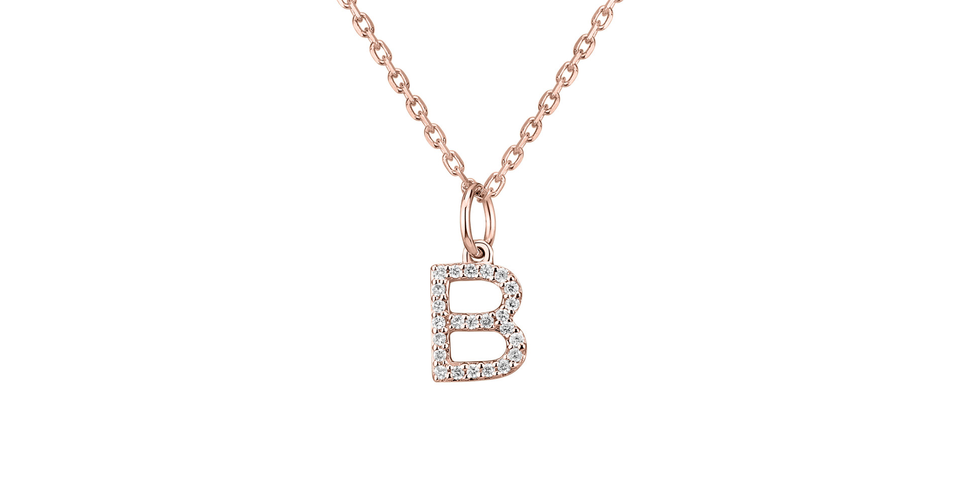 Diamond pendant Line Glitter  B