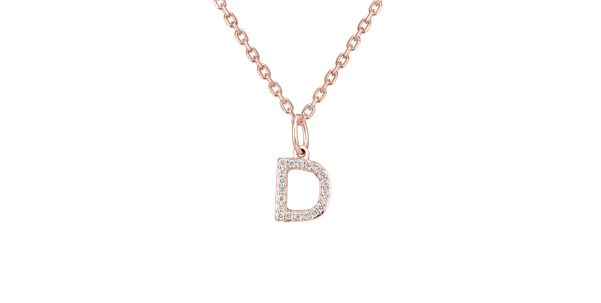 Diamond pendant Line Glitter  D