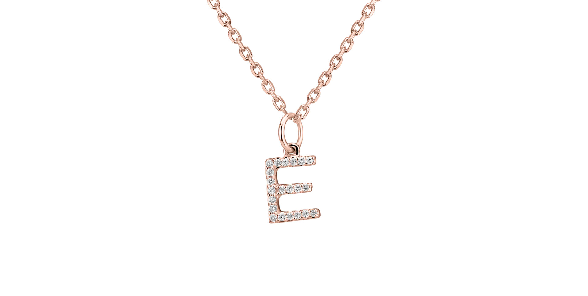 Diamond pendant Line Glitter  E