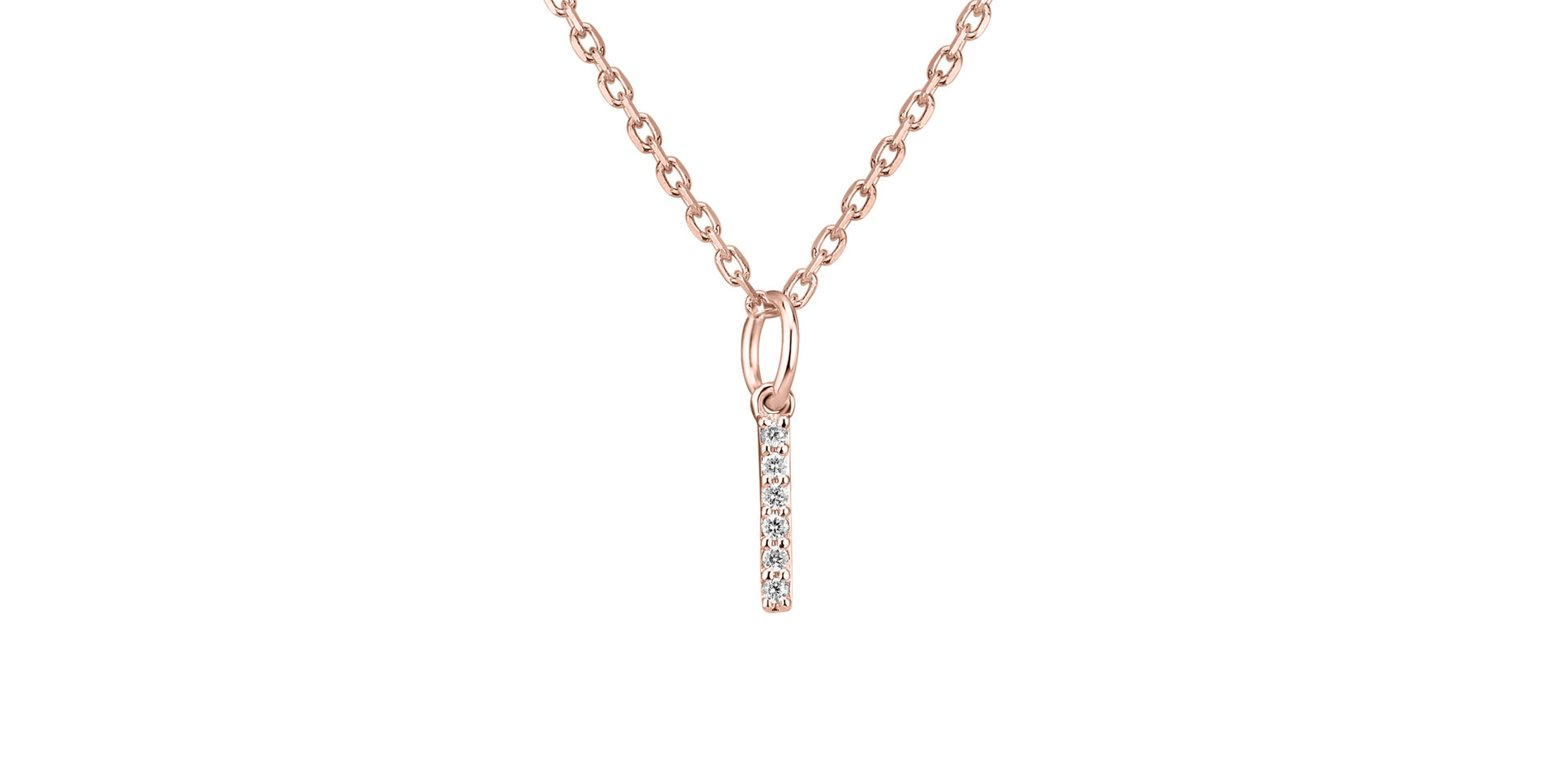 Diamond pendant Line Glitter  I