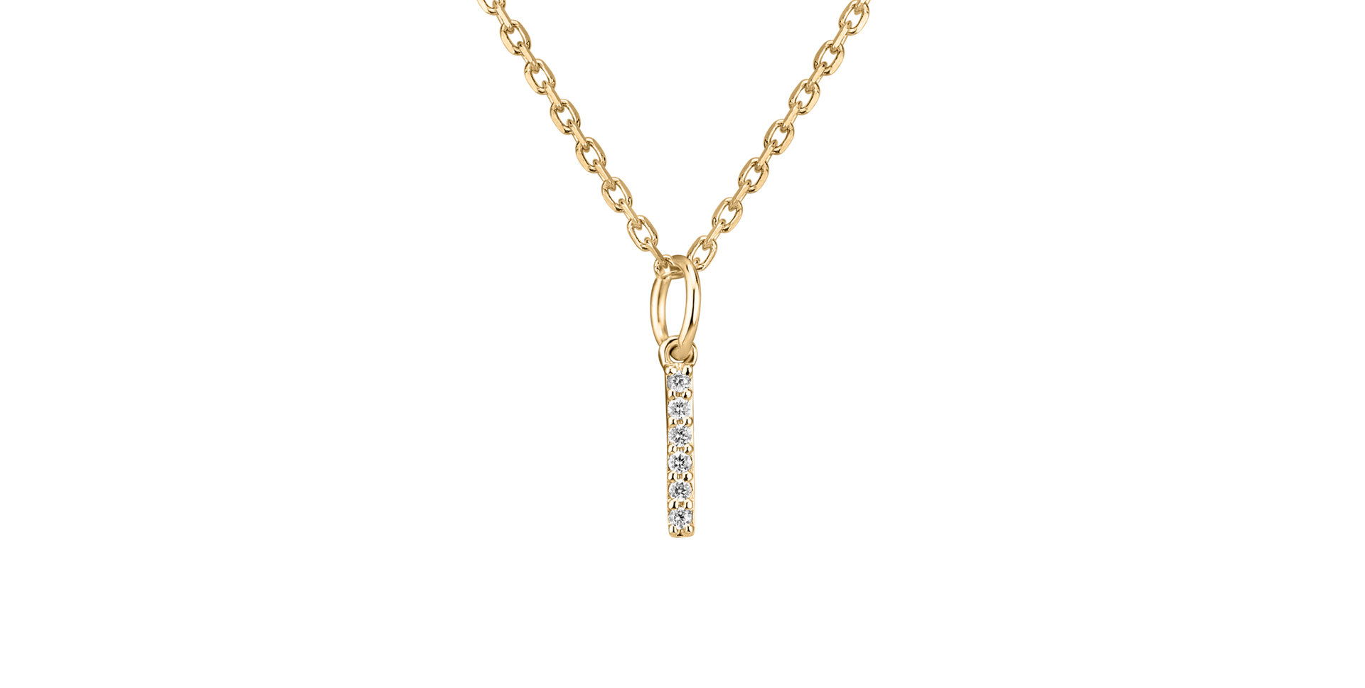 Diamond pendant Line Glitter  I