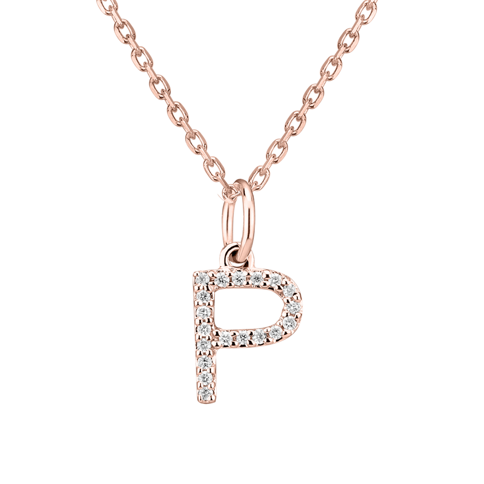 Diamond pendant Line Glitter  P