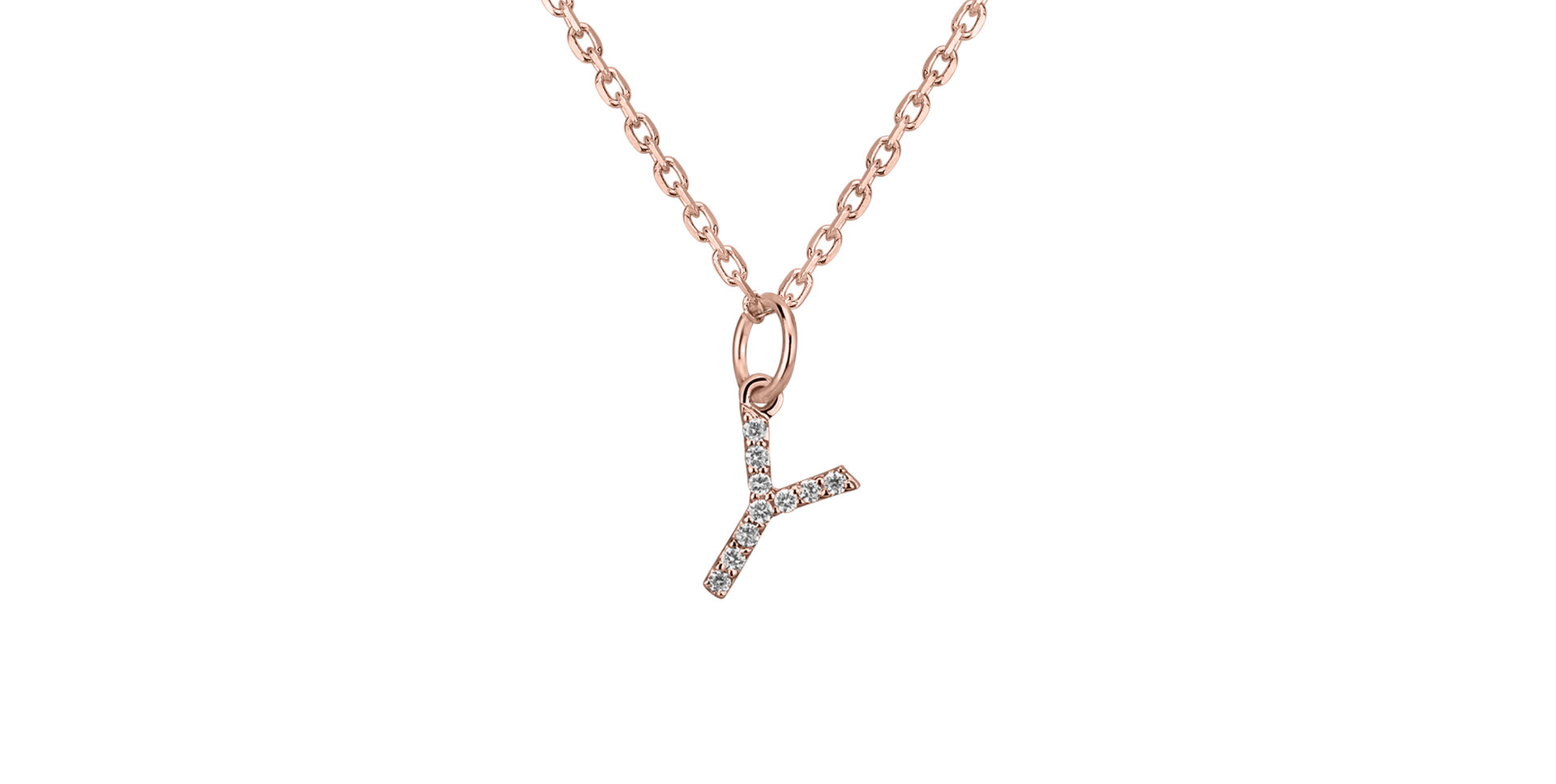 Diamond pendant Line Glitter  Y