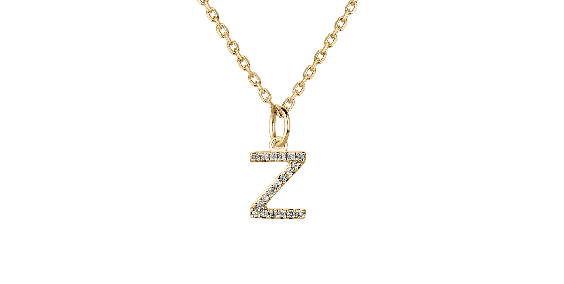 Diamond pendant Line Glitter  Z