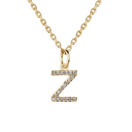 Diamond pendant Line Glitter  Z