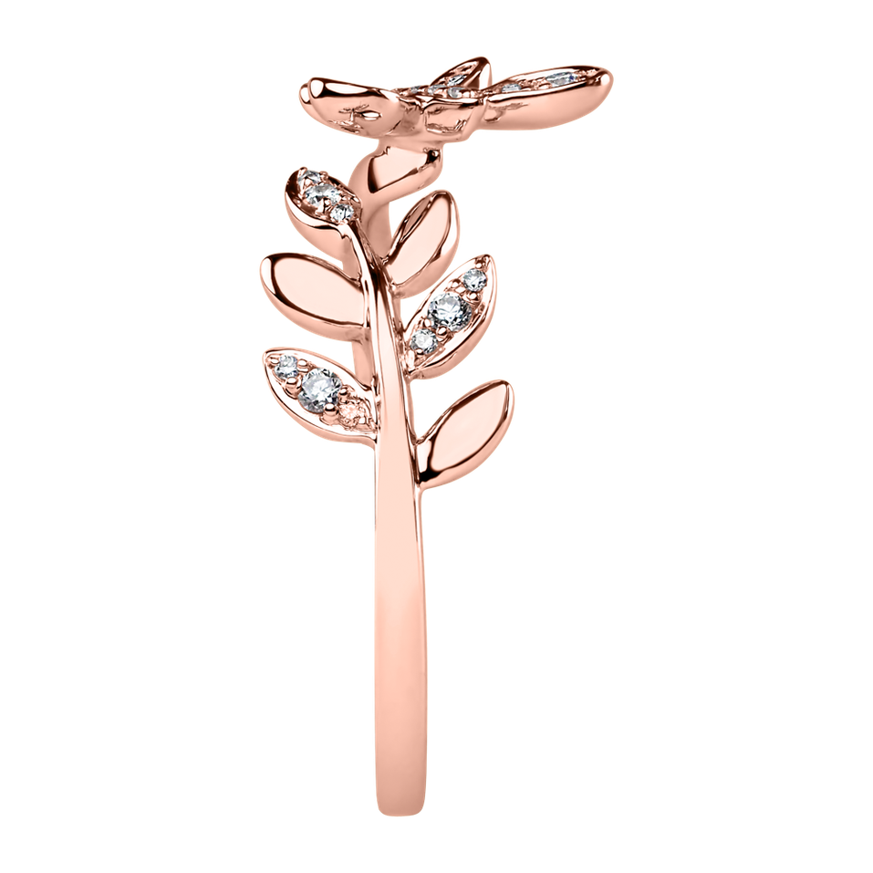 Diamond ring Butterfly