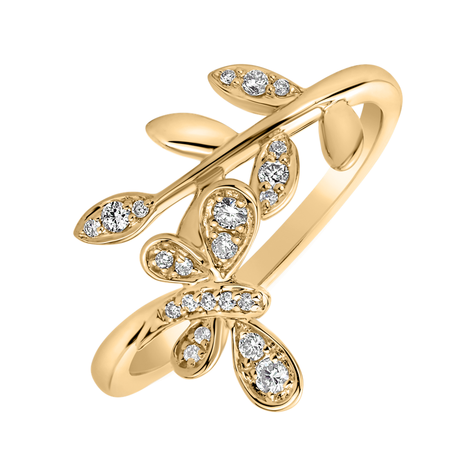 Diamond ring Butterfly