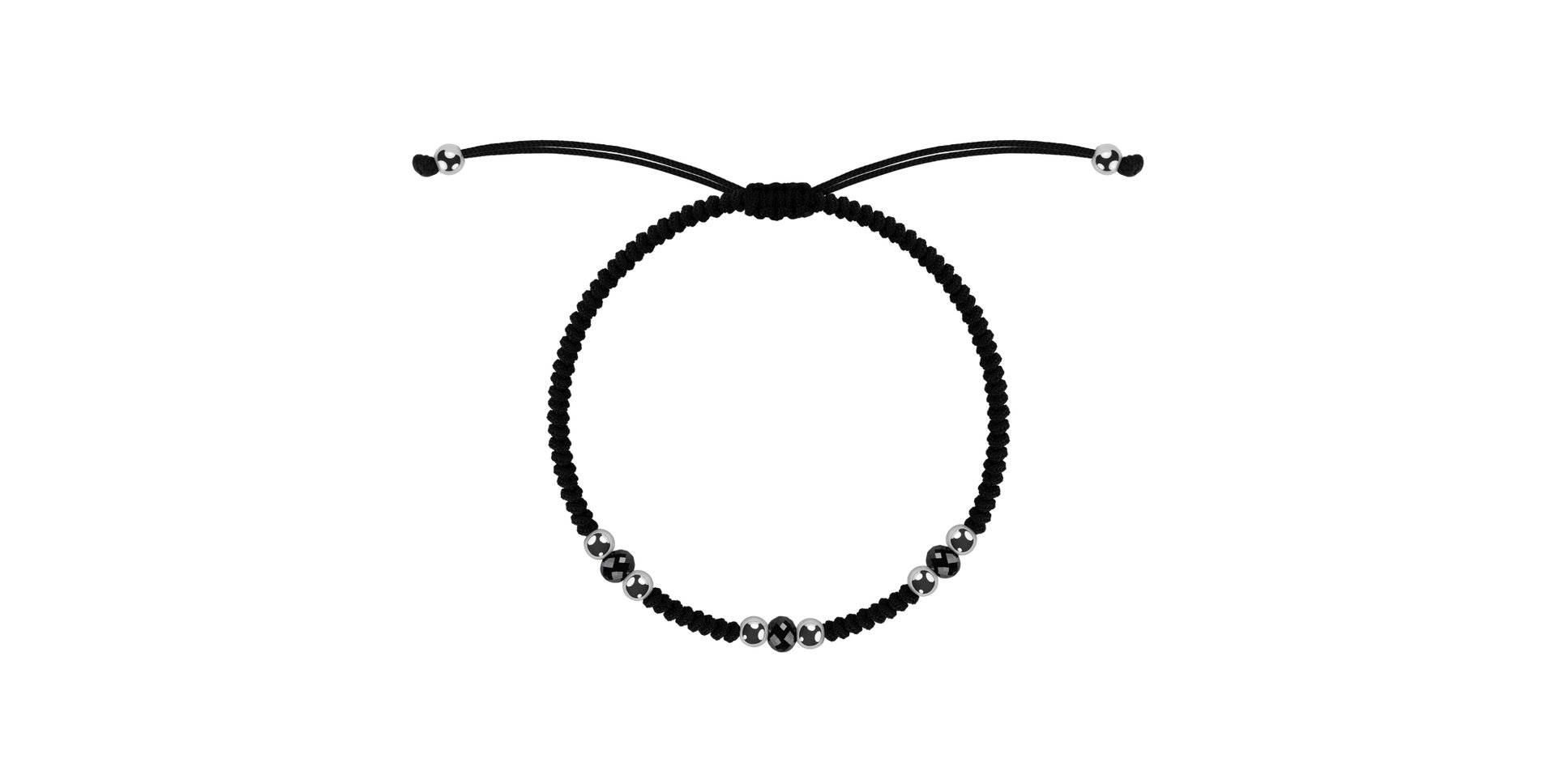 Bracelet with black diamonds Dark Spell