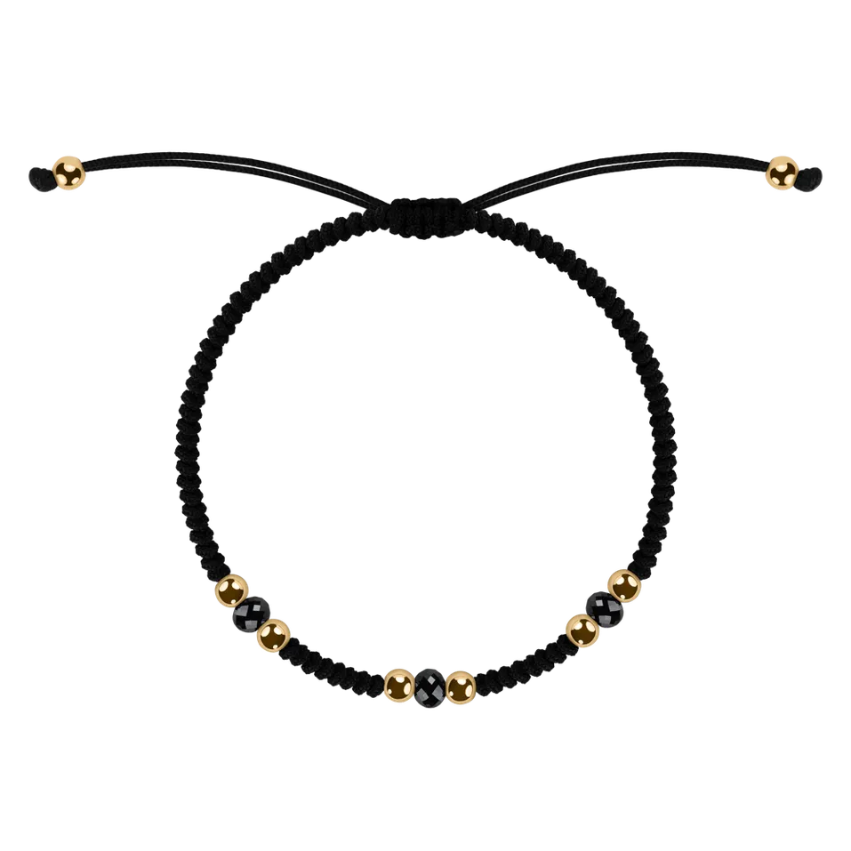 Bracelet with black diamonds Dark Spell