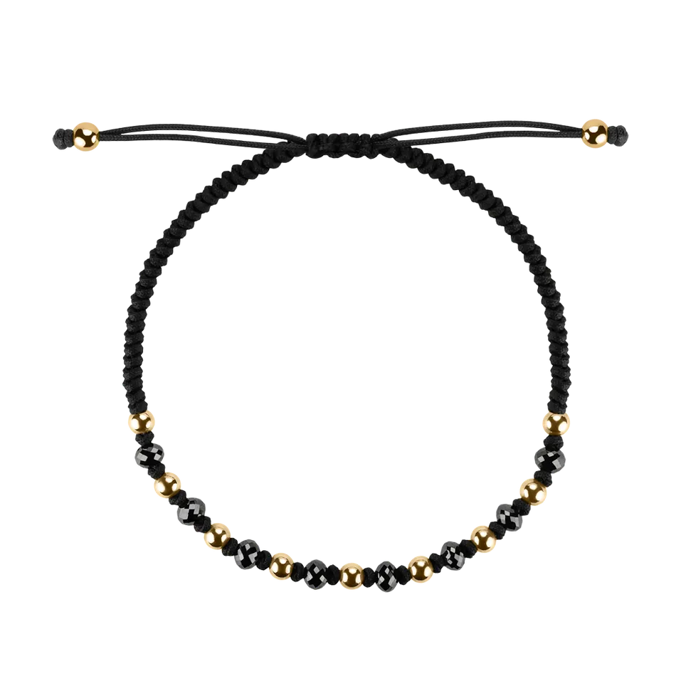 Bracelet with black diamonds Dark Magic