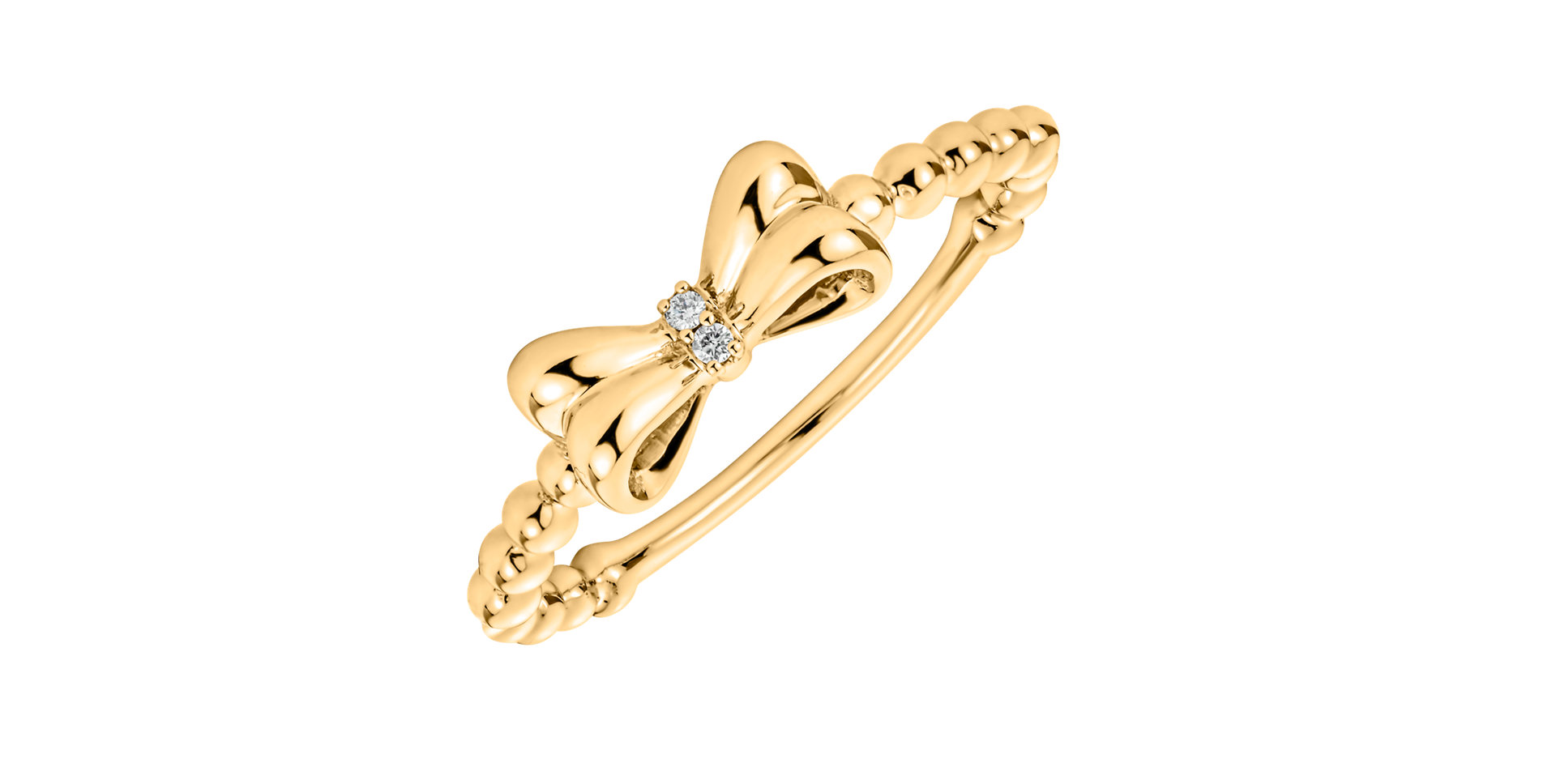 Diamond ring Bow Knot