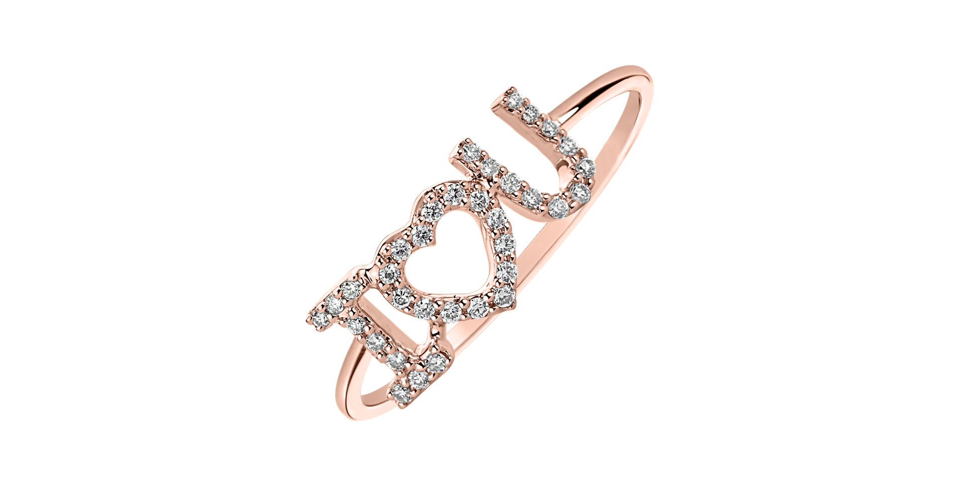 Diamond ring I love you