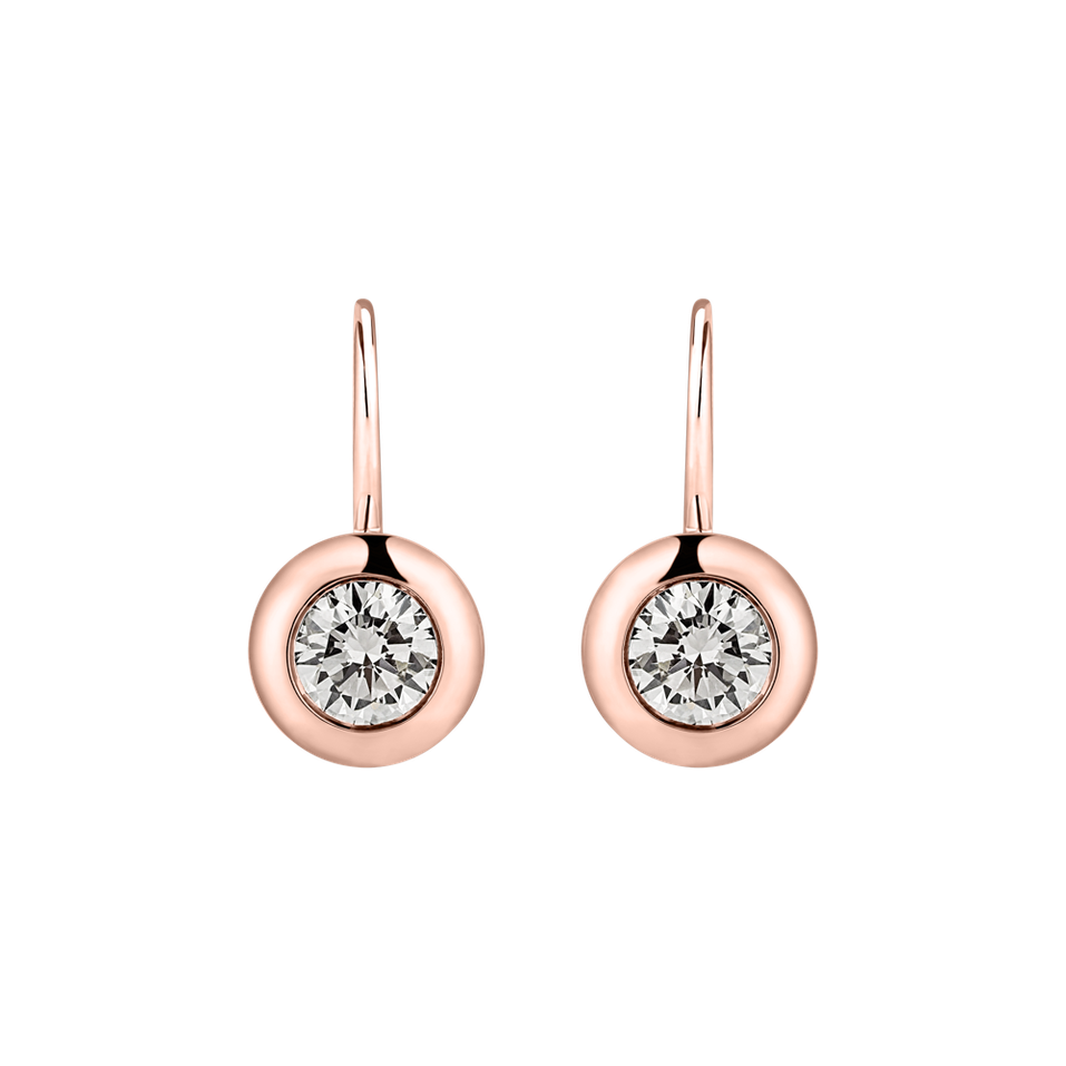 Diamond earrings Sparkling Dots