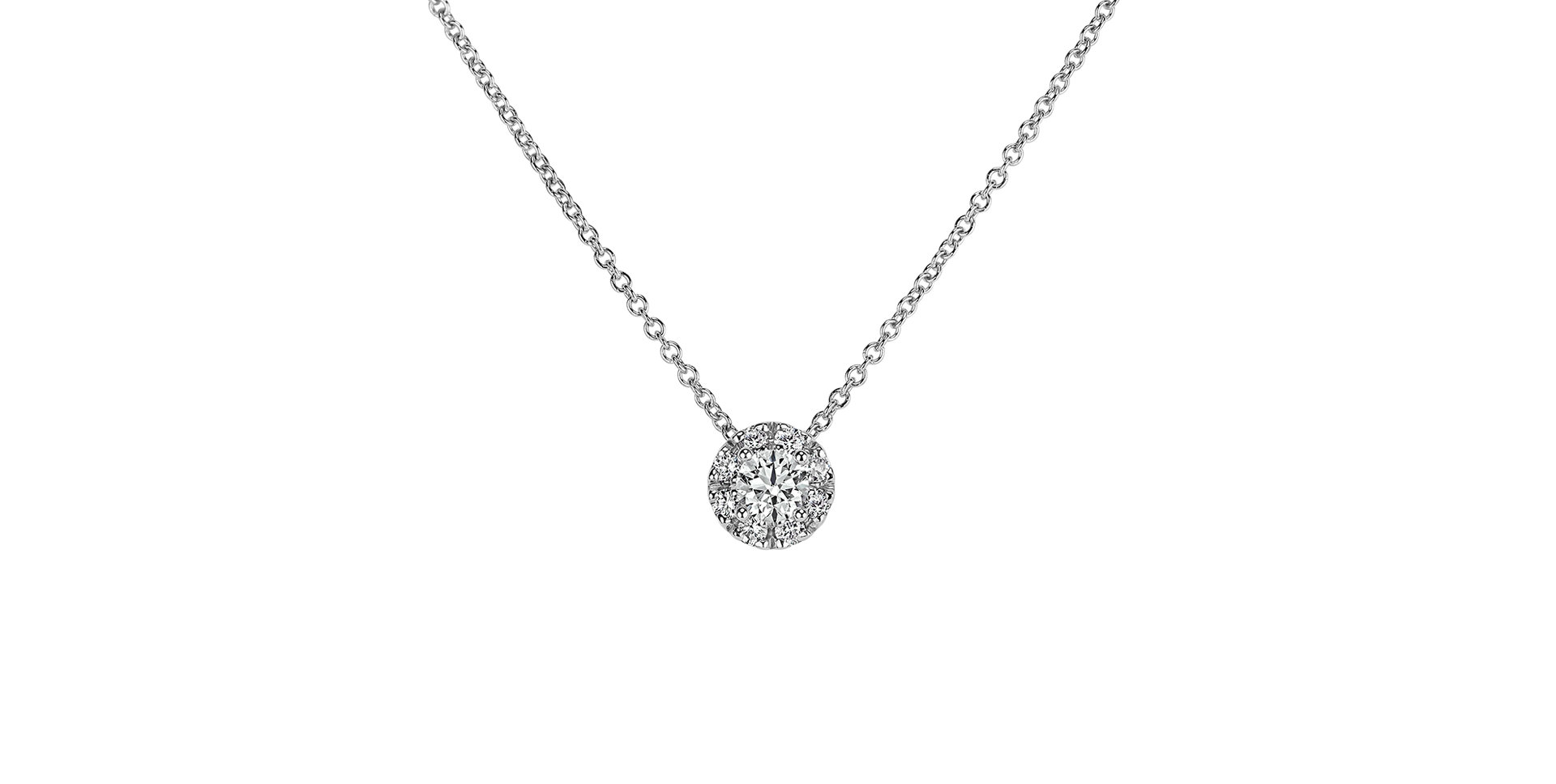 Diamond necklace Shining Moon