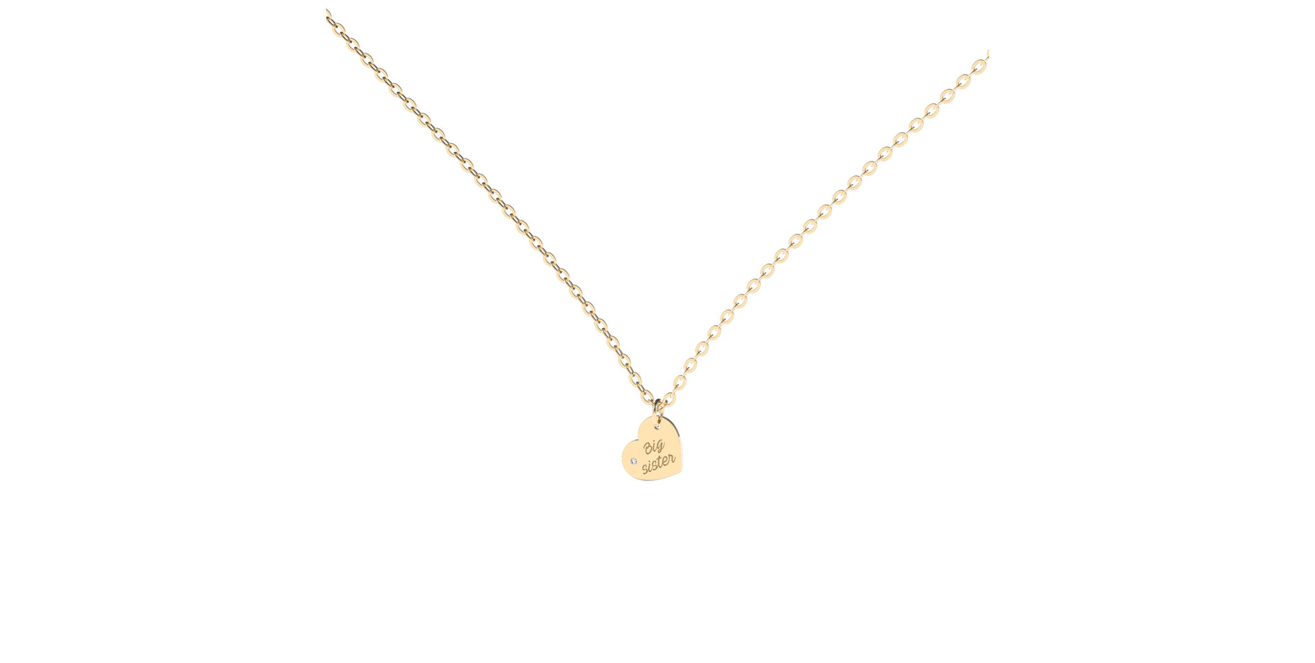 Diamond necklace Big Sister