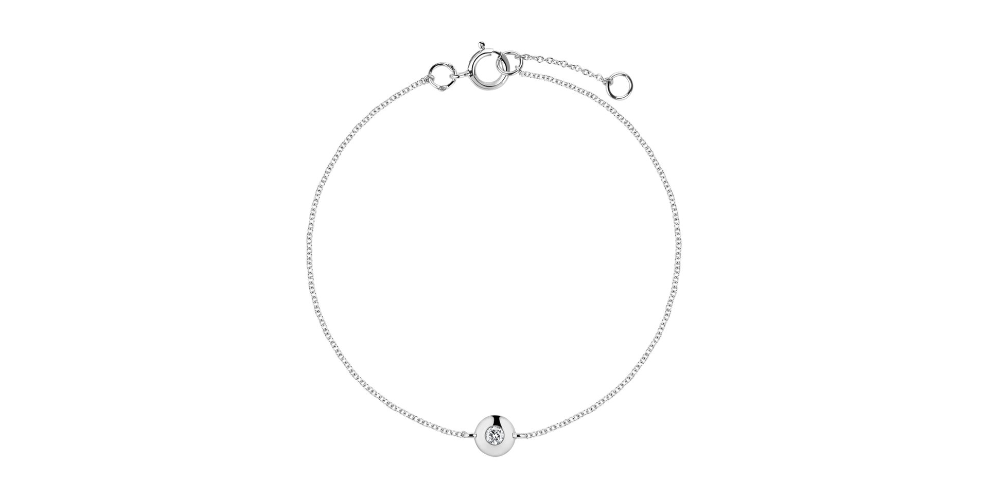 Bracelet with diamonds Sparkling Dot
