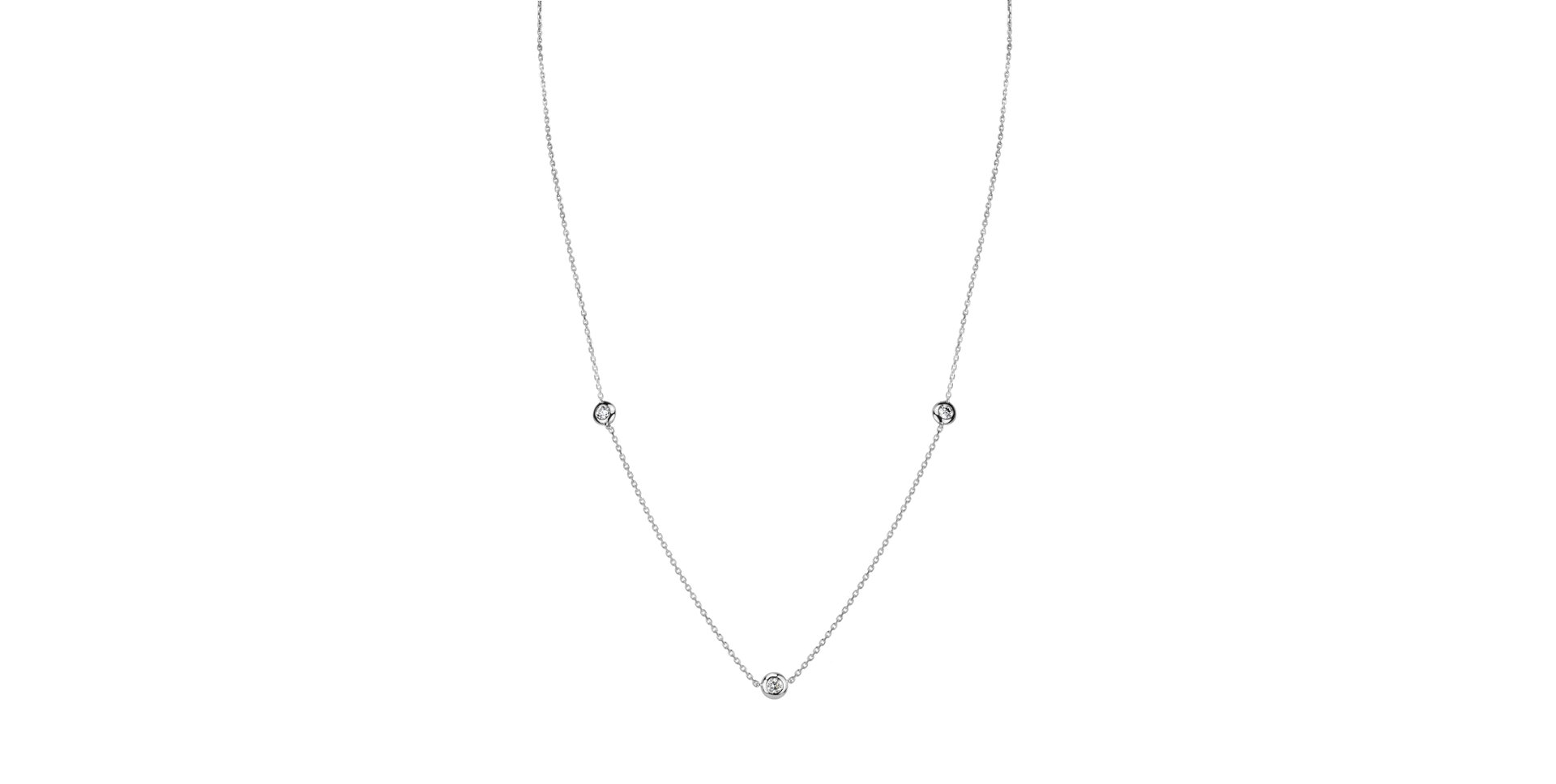 Diamond necklace Sparkling Dots