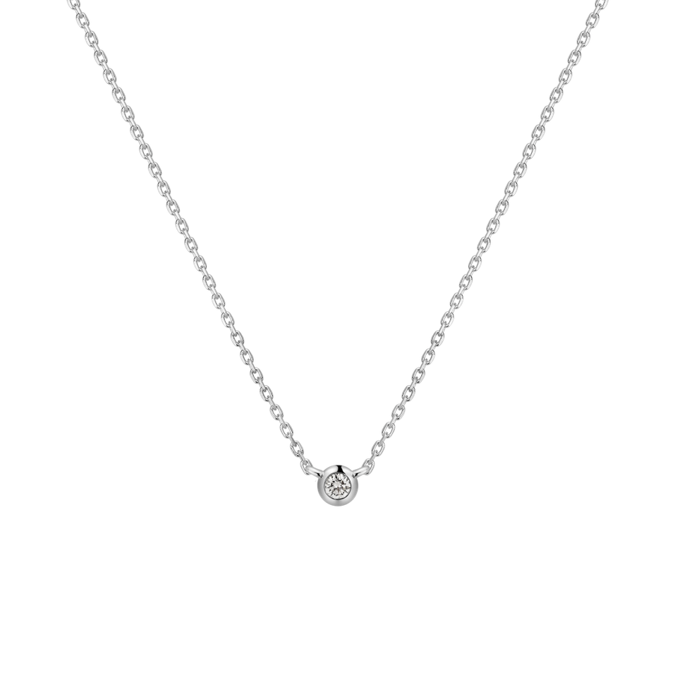 Diamond necklace Sparkling Drop