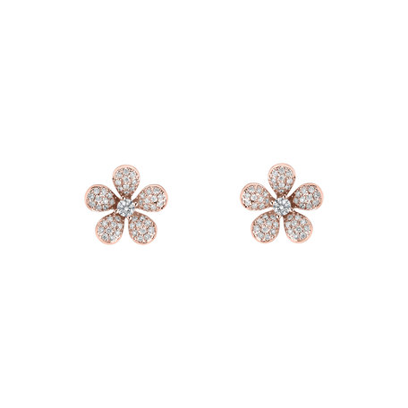 Diamond earrings Flower Dream
