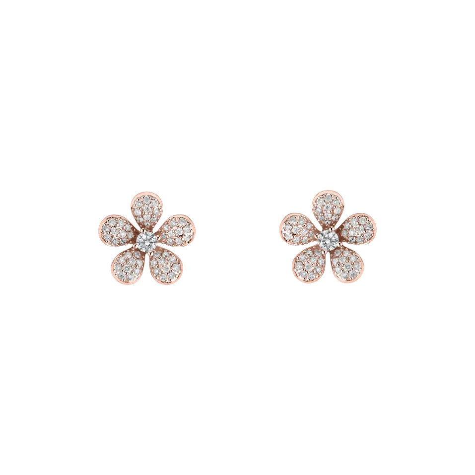 Diamond earrings Flower Dream