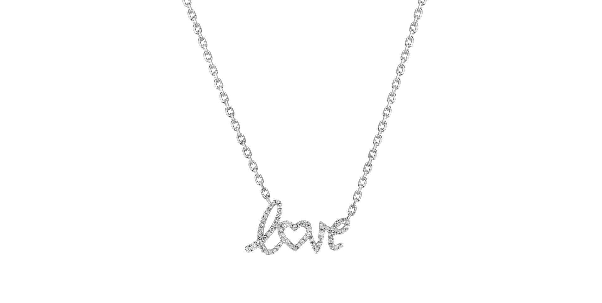 Diamond necklace Heavenly Love