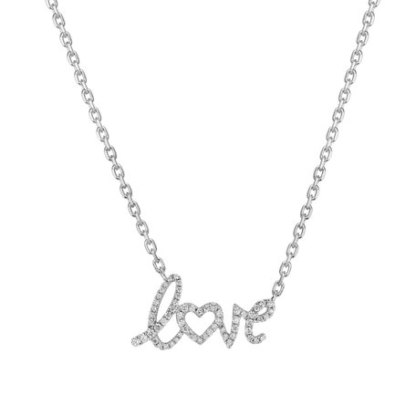 Diamond necklace Heavenly Love