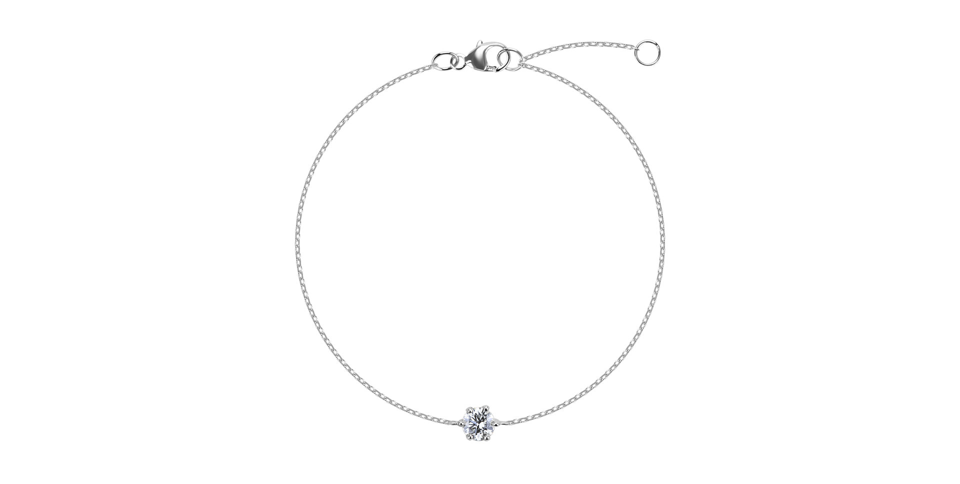 Bracelet with diamonds Essential Shine