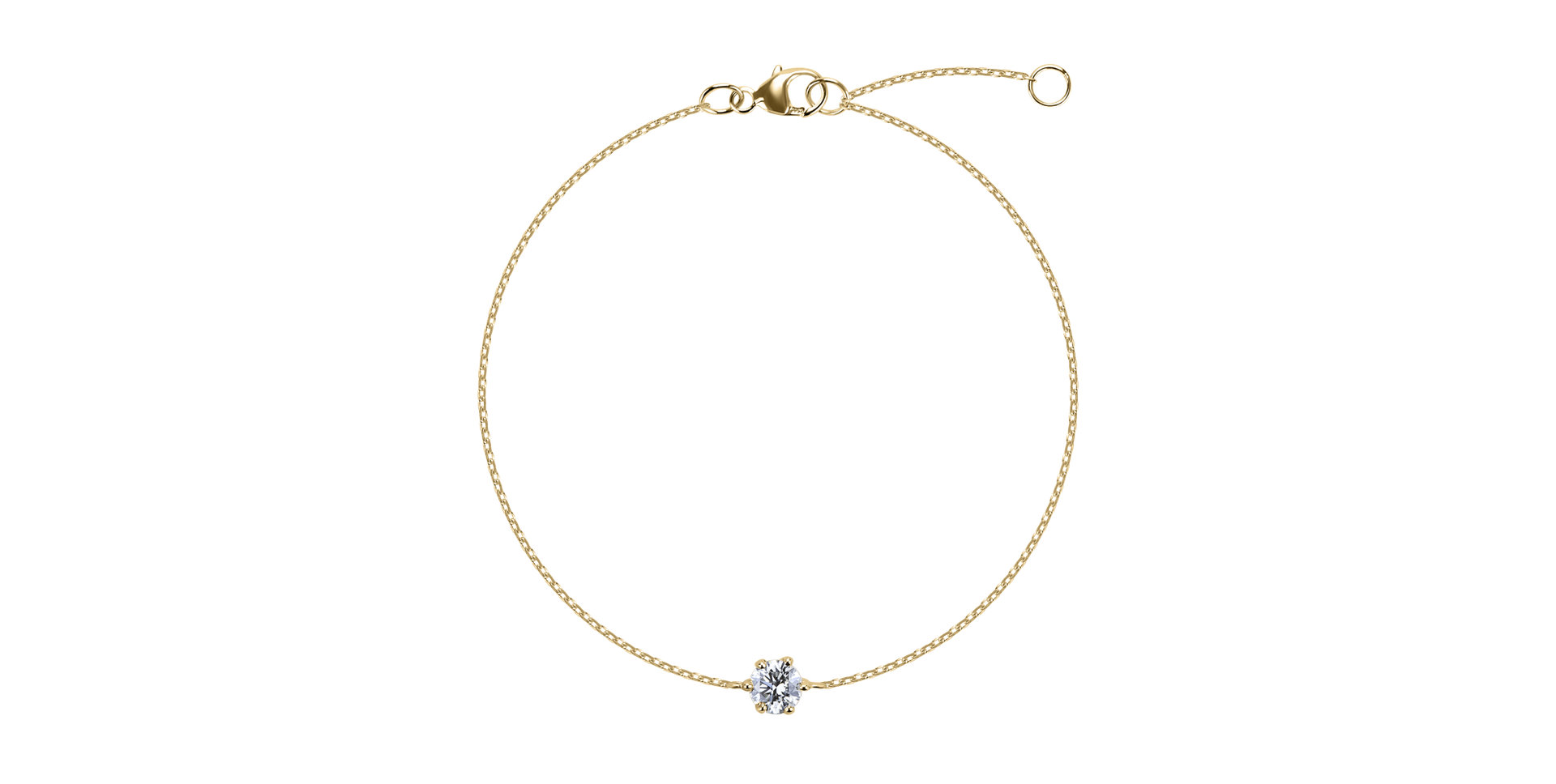 Bracelet with diamonds Essential Shine