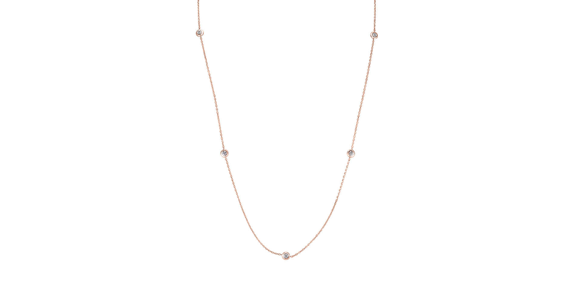 Diamond necklace Sparkling Dots