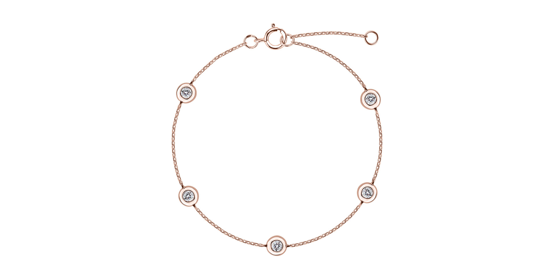 Bracelet with diamonds Sparkling Dot